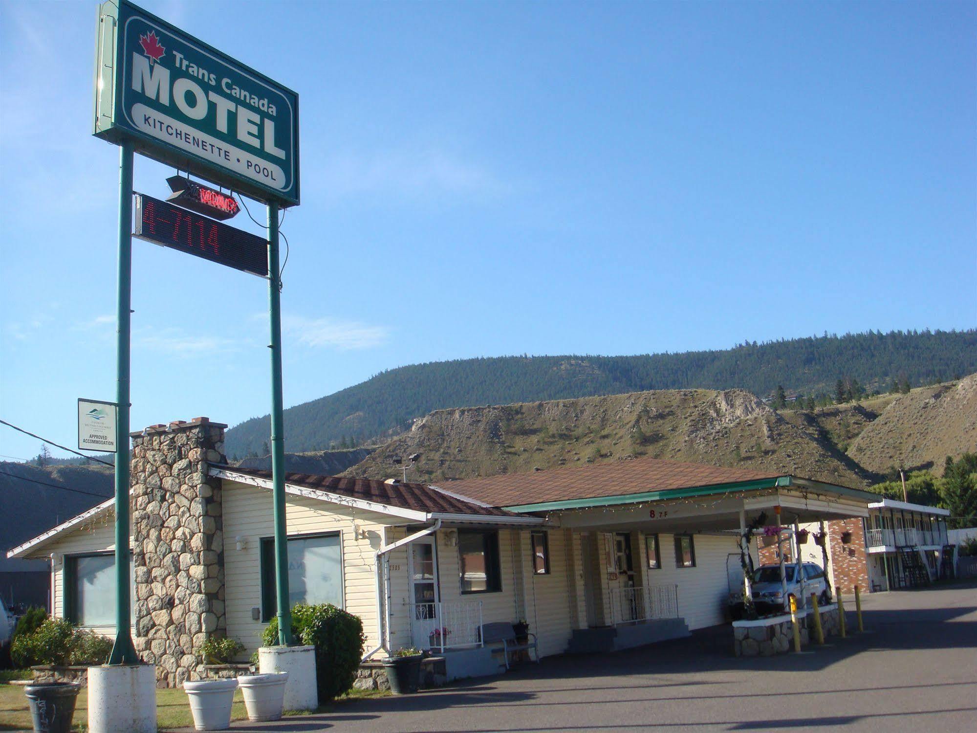 Trans Canada Motel Kamloops Exterior photo